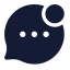 Bubblechatnotification icon with solid standard style