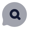 Bubble Chat Search icon preview
