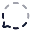Bubblechattemporary icon with twotone rounded style