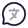 Bubble Chat Translate icon preview