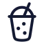 Bubbletea icon with stroke rounded style
