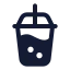 Bubbletea icon with solid standard style