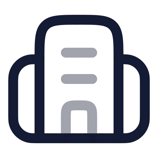 Building 2 Icon in Twotone Rounded style