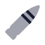 Bullet icon with bulk rounded style