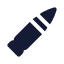 Bullet icon with solid standard style