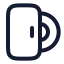 Burningcd icon with stroke rounded style