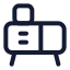 Cabinet icon with stroke standard style