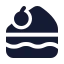 Cakeslice icon with solid standard style