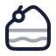 Cakeslice icon with twotone rounded style