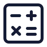 Calculate icon preview
