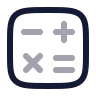 Calculate icon preview