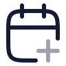 Calendar Add 01 icon preview