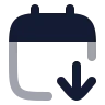 Calendar Arrow Down icon preview