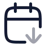 Calendar Arrow Down icon preview