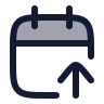 Calendar Arrow Up icon preview
