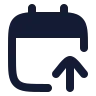 Calendar Arrow Up icon preview