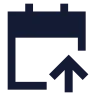 Calendar Arrow Up icon preview