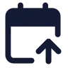 Calendar Arrow Up icon preview