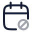 Calendarblock icon with twotone rounded style