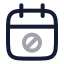 Calendarblock icon with twotone rounded style