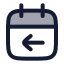 Calendarcheckin icon with duotone rounded style