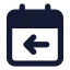 Calendarcheckin icon with solid standard style