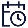 Calendar Clock icon preview