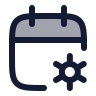 Calendar Cog icon preview