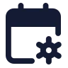 Calendar Cog icon preview