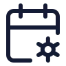 Calendar Cog icon preview