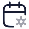 Calendar Cog icon preview
