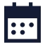 Calendardays icon with solid sharp style