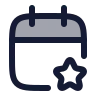 Calendar Favorite 01 icon preview