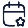 Calendar Favorite 01 icon preview