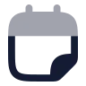 Calendar Fold icon preview