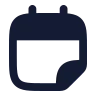 Calendar Fold icon preview