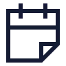 Calendar Fold icon preview