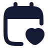 Calendar Heart icon preview