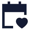 Calendar Heart icon preview