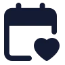 Calendar Heart icon preview