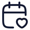 Calendar Heart icon preview