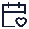 Calendar Heart icon preview