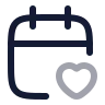 Calendar Heart icon preview