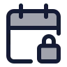 Calendar Lock 01 icon preview