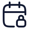 Calendar Lock 01 icon preview