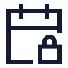 Calendar Lock 01 icon preview