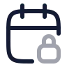 Calendar Lock 01 icon preview
