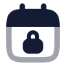 Calendar Lock 02 icon preview