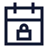 Calendar Lock 02 icon preview