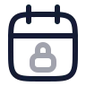 Calendar Lock 02 icon preview